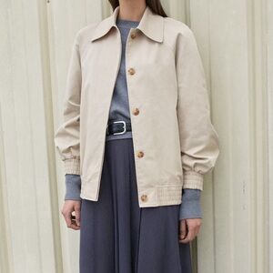 Bomber jacket with shirt collar size S